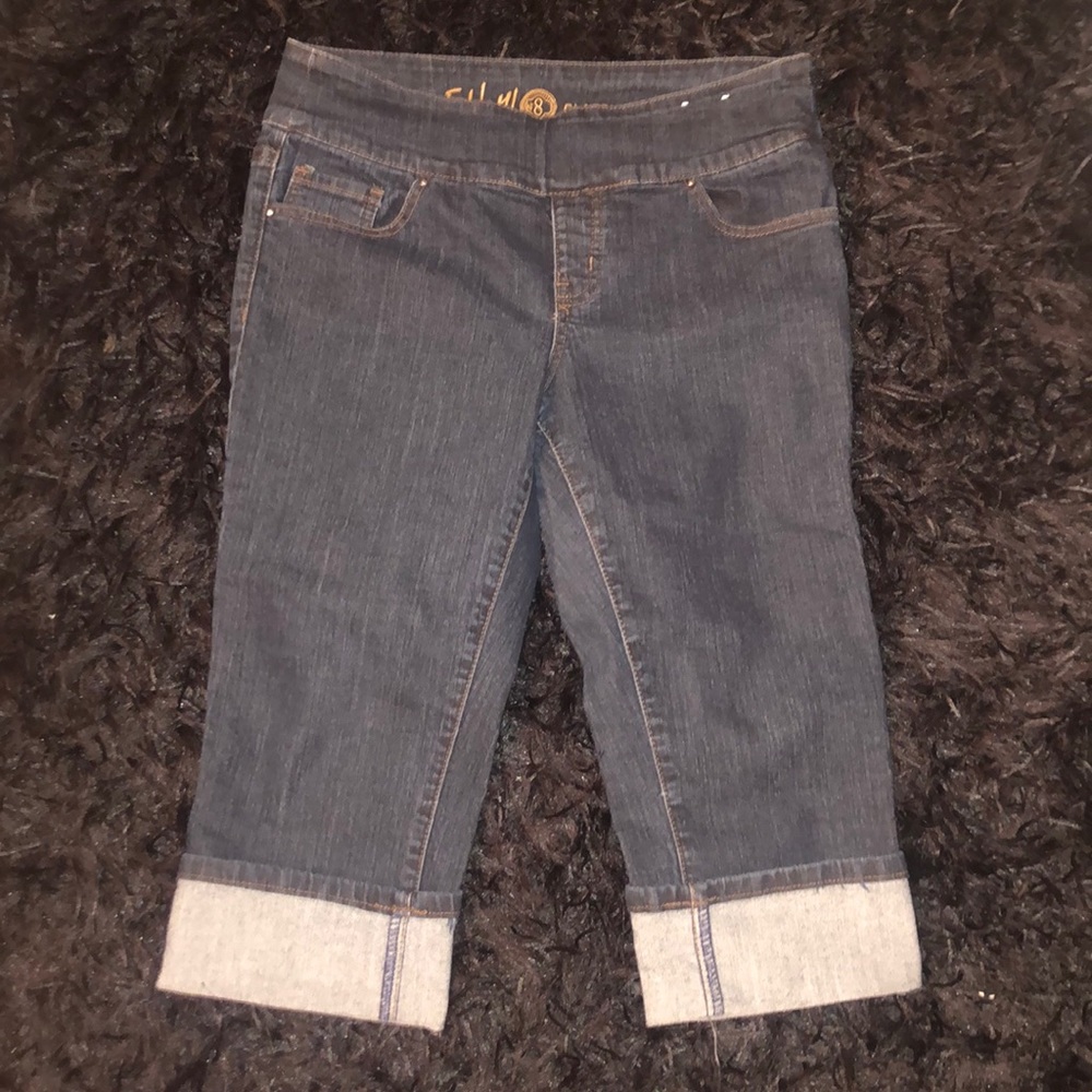 Cropped jeans